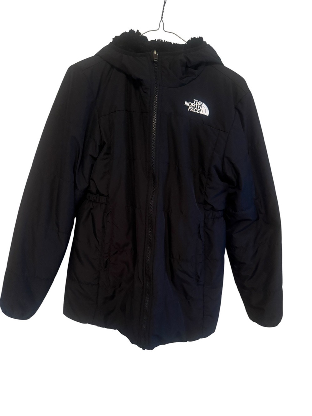 North Face Youth Reversible Coat. Size XL EUC